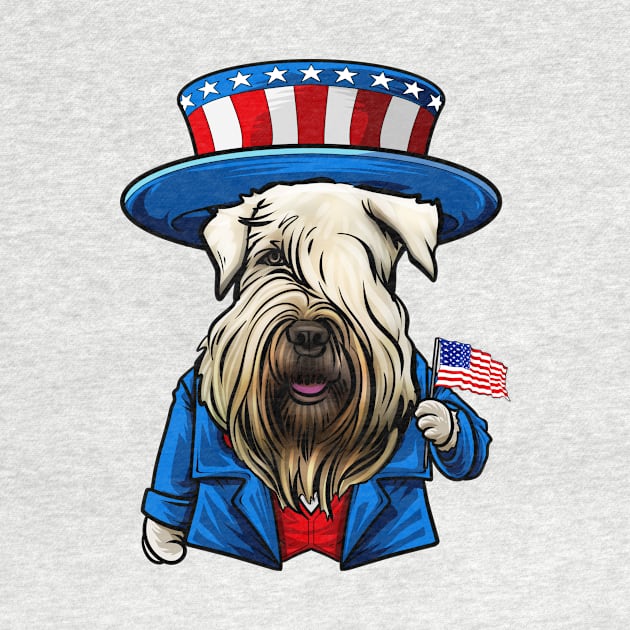 Fourth of July Wheaten Terrier by whyitsme